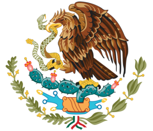 Actuel symbole du Mexique, représentant l'aigle mythique des aztèques (source: Google Image)