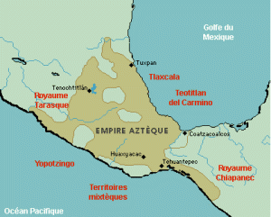 carte aztèque